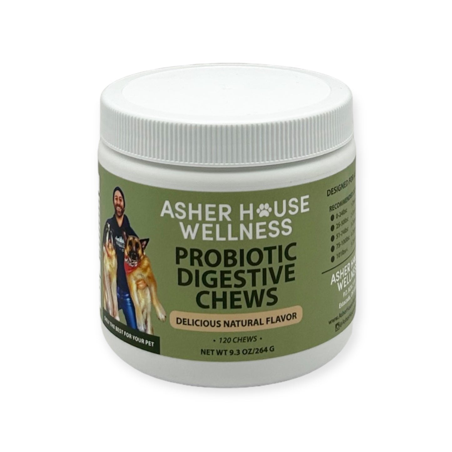 Probiotic Digestive Chews (120 Chews)
