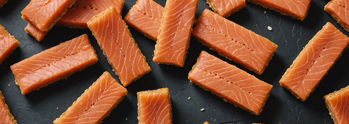 Optimize Your Dog's Health with Premium Lean Meats and Essential Proteins: A Guide to Wild Salmon, Beef Heart, and Chicken Breast Treats