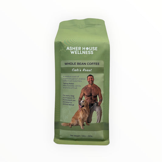 Cali's Medium Roast Organic Whole Bean Coffee