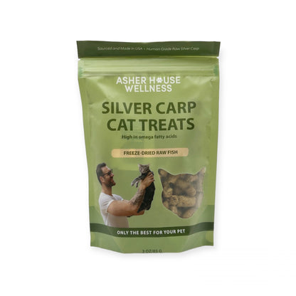 Freeze Dried Silver Carp Cat Treats