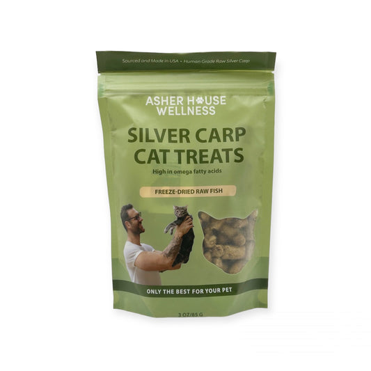 Freeze Dried Silver Carp Cat Treats