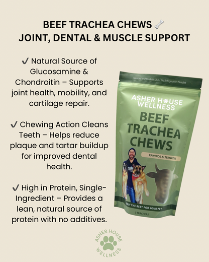 Beef Trachea Chews (Pack of 3)